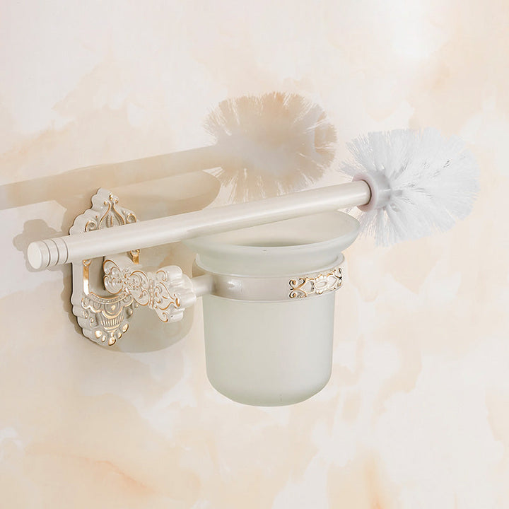 Stornfield | Traditional Bathroom Accessory Set White Bathroom Accessory Hardware Set