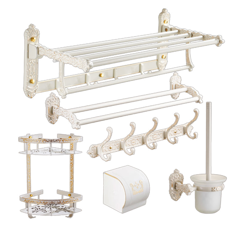 Stornfield | Traditional Bathroom Accessory Set White Bathroom Accessory Hardware Set