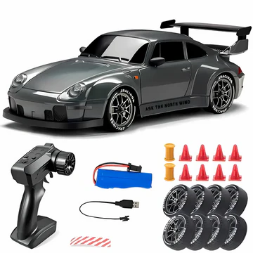 Stornfield | Retro Drift Master – 4WD RC Car with LED Lights