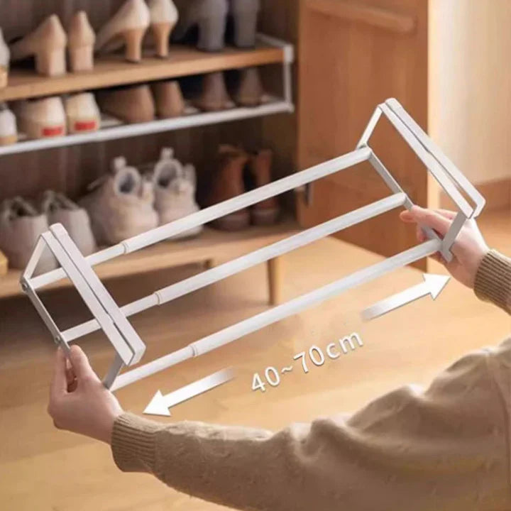 Under-shelf storage without drilling – adjustable 30–50 cm | Stornfield