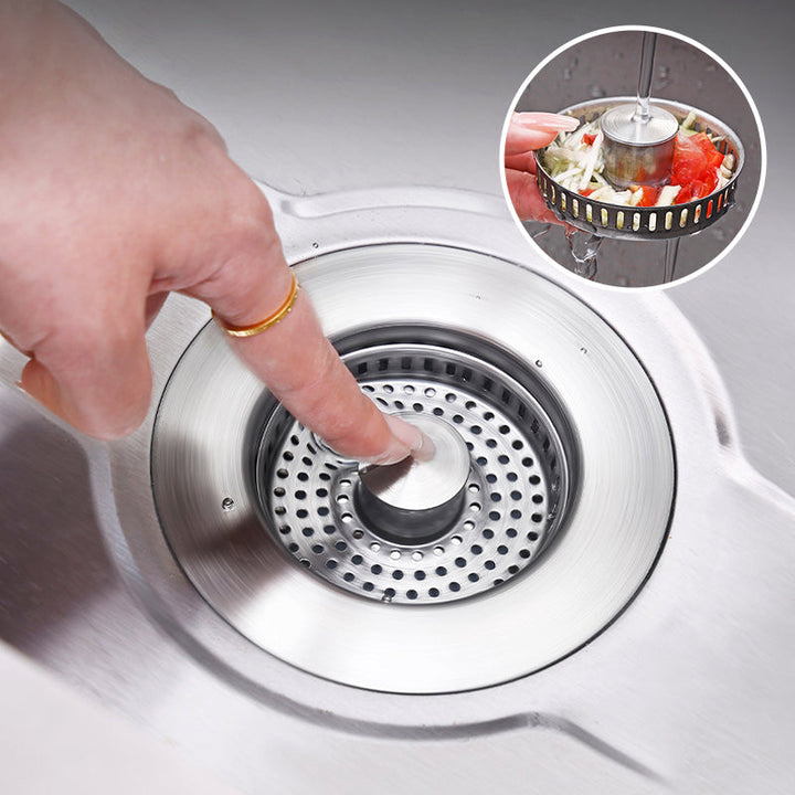 Upgrade 3-in-1 Kitchen Sink Drain Strainer | Stornfield
