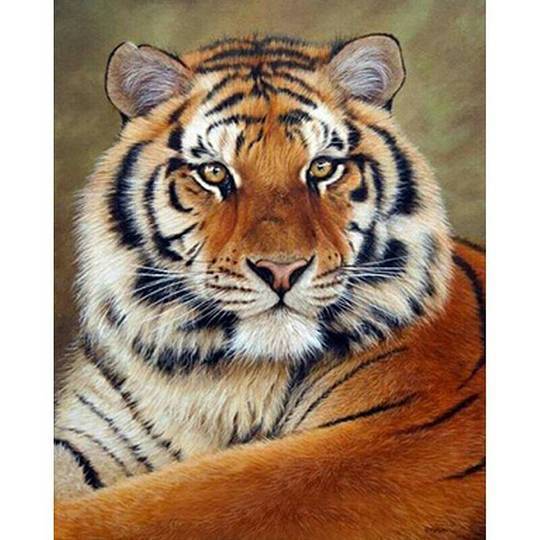 Tiger Portrait - GemPaint Kit | Stornfield