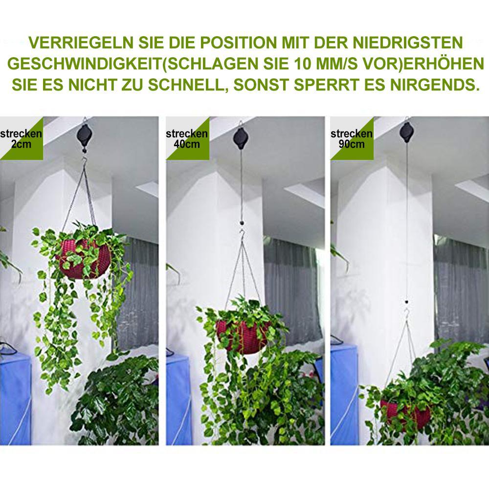 Retractable Hook, Plant Pulley for Garden Pots and Bird Feeder | Stornfield