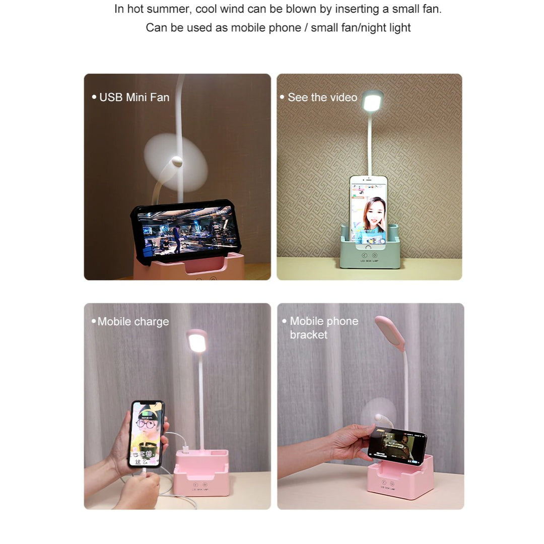 Stornfield | Desk Lamp with Phone Holder