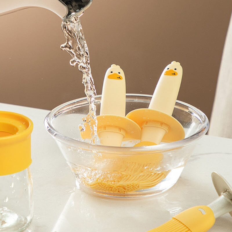 Oil Dispenser with Brush for BBQ | Stornfield