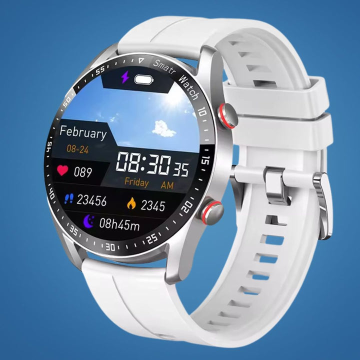 FitTrack | Non-Invasive Smart Fitness Watch - Activity Tracking - Heart Rate - Sleep - Training - GPS Notifications - Water-Resistant Stornfield