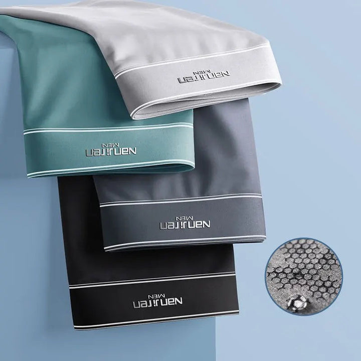 CoolSilk 4-piece ice silk boxers with graphene technology | Stornfield