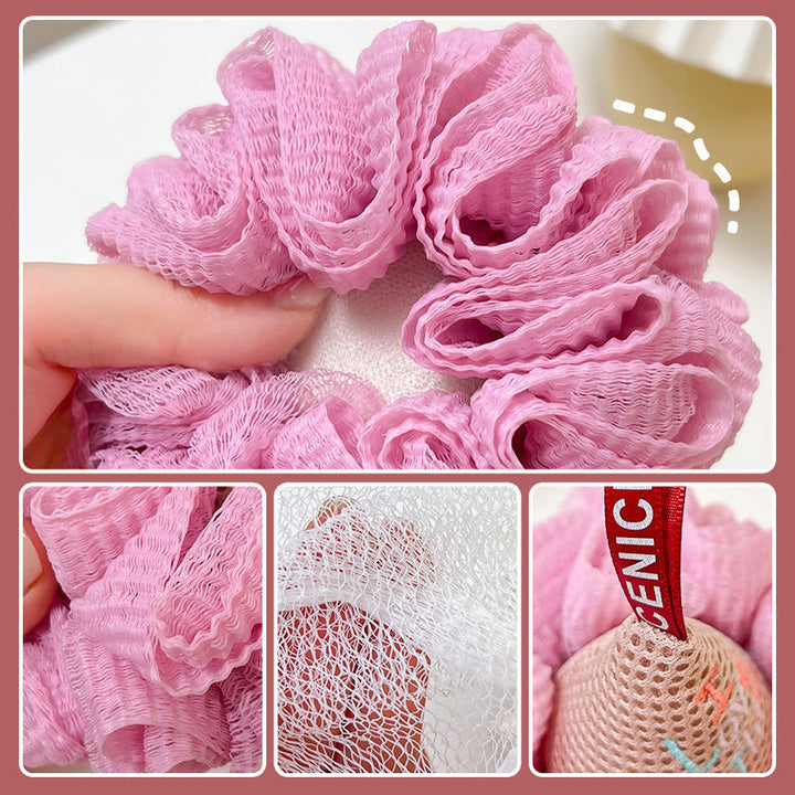 Bath Ball Cute Ice Cream Scrub Towel | Stornfield