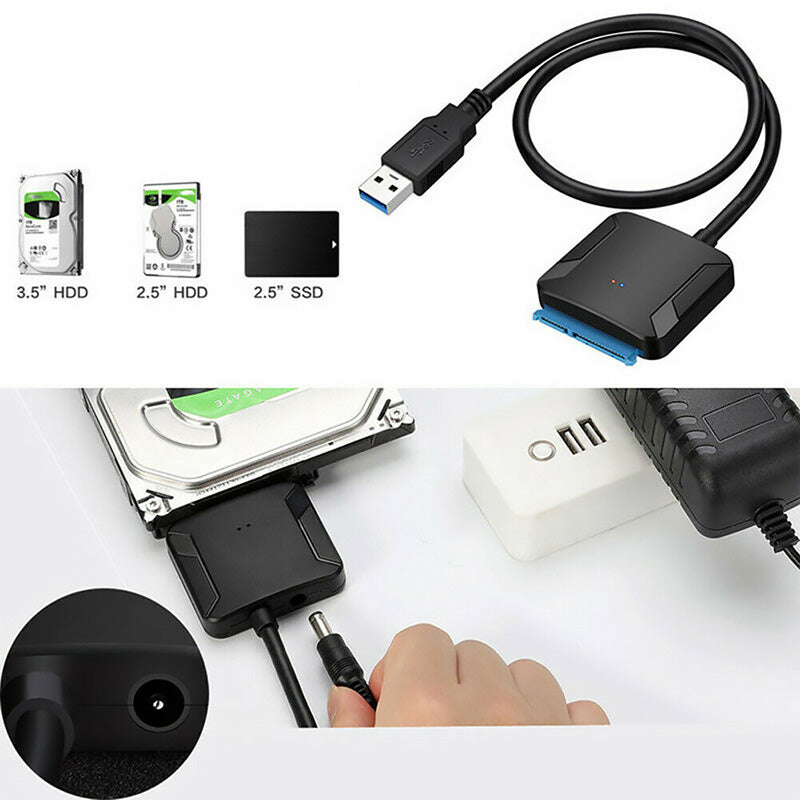 USB 3.0 to SATA III Hard Drive Adapter | Stornfield
