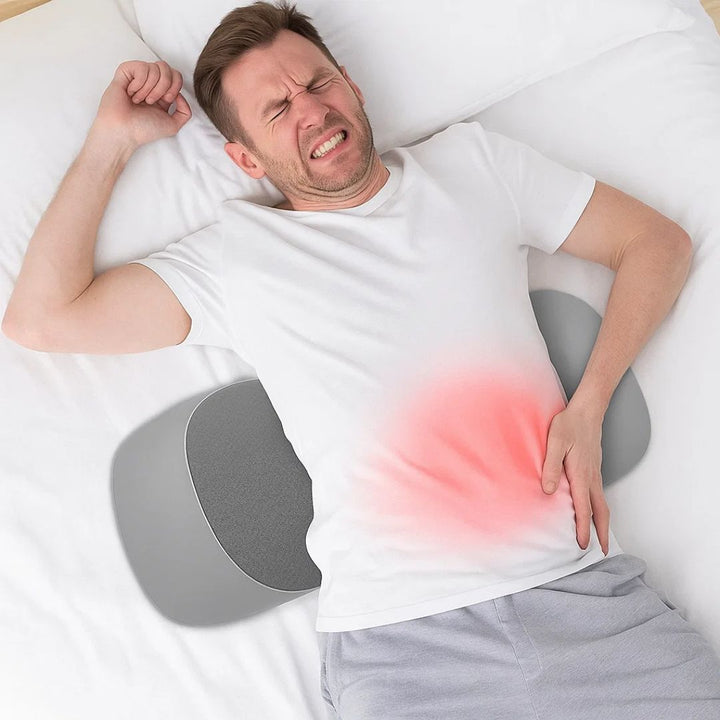 SpineEase | Lumbar Support Memory Cushion – Back Pain Relief – Breathable Cover – Ergonomic Sleep Aid Stornfield