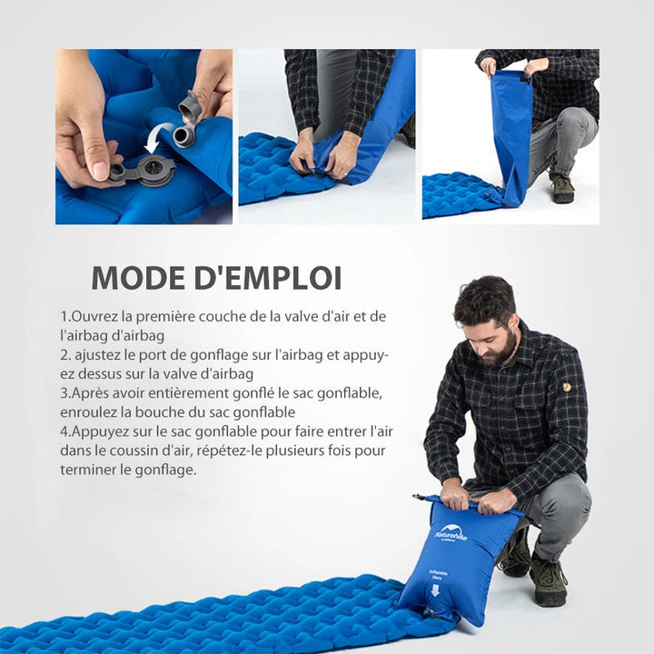 Camping Rug with Air Mattress | Stornfield