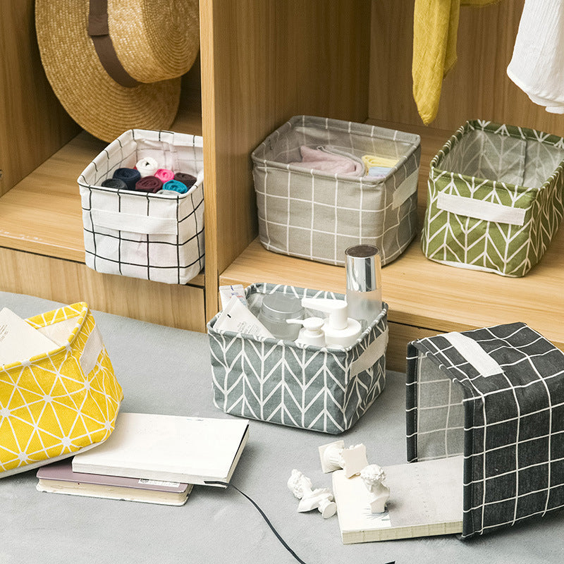 Foldable Canvas Cartoon Storage Box Stornfield
