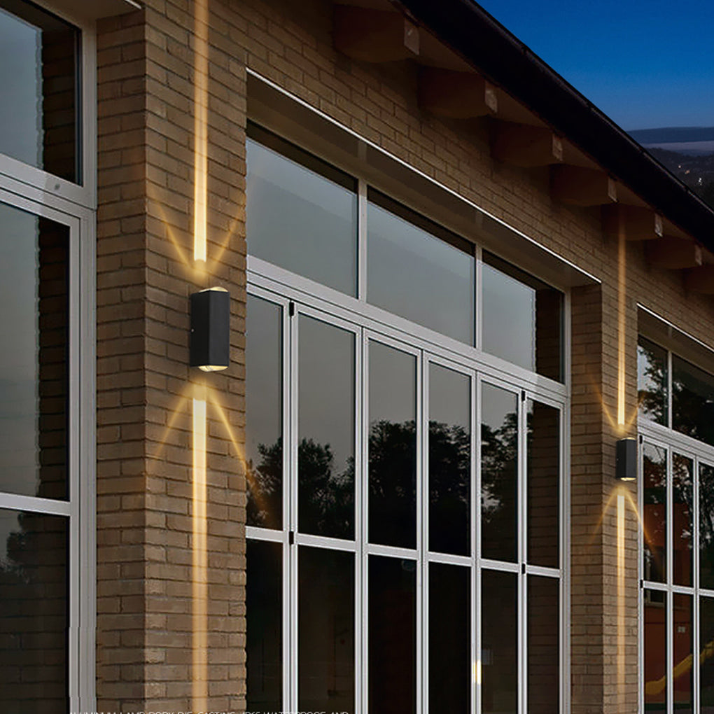 Waterproof Multifunctional Up Down Lighting Spotlight Outdoor Wall Lamps | Stornfield