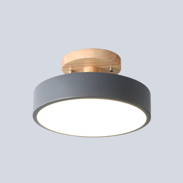 Scandinavian LED Ceiling Lamp - NordWood | Stornfield