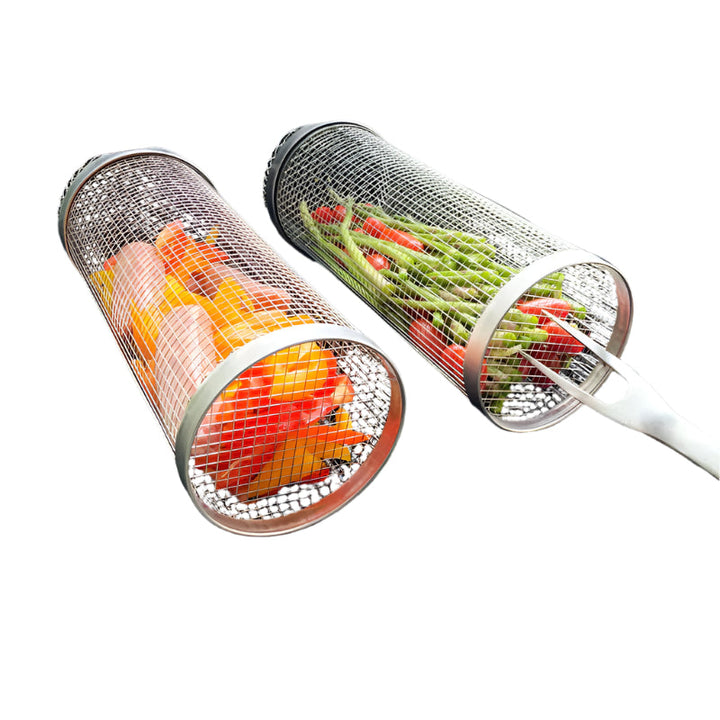 Stornfield | GrillMaster DuoLock Stainless Steel Grill Basket