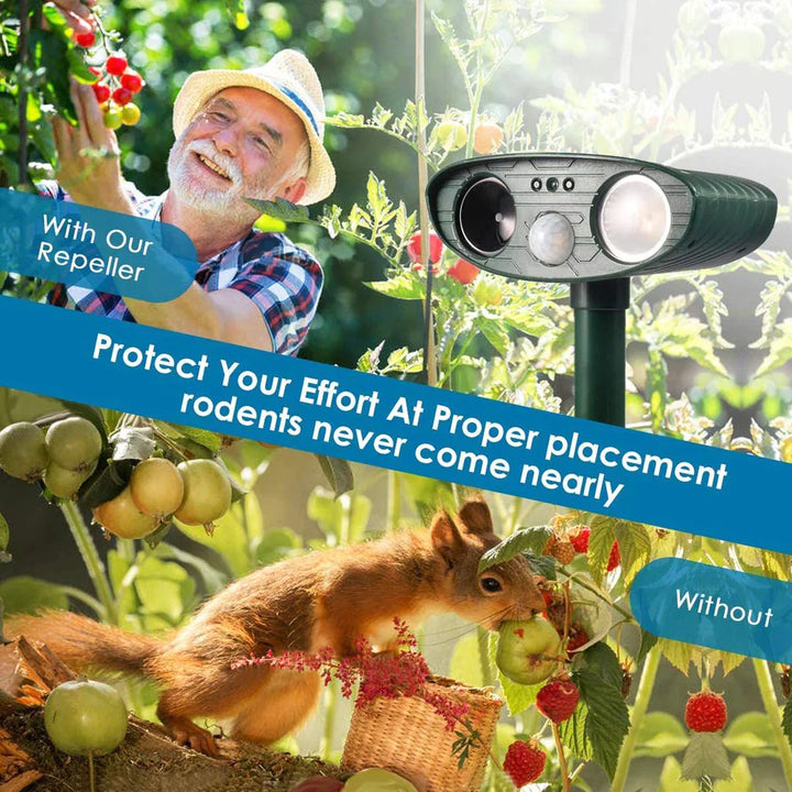 Stornfield | Deer Repellent - Solar Powered - Deer-free in 48 hours.
