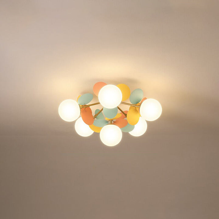 Stornfield | Floral Chandelier Living Room