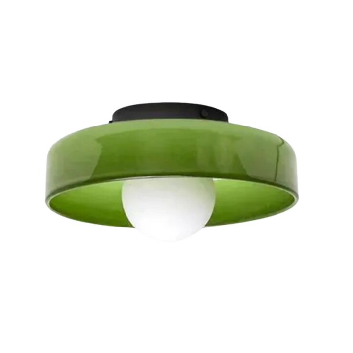 Round Ceiling Lamp with Stylish Functionality - LumiSphere | Stornfield