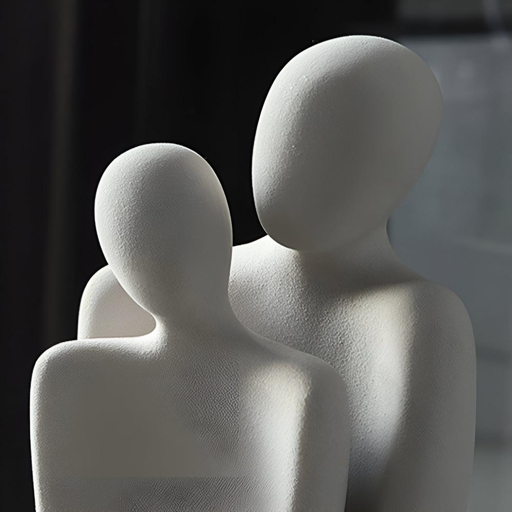 Couple Ceramic Love Figurine | Stornfield