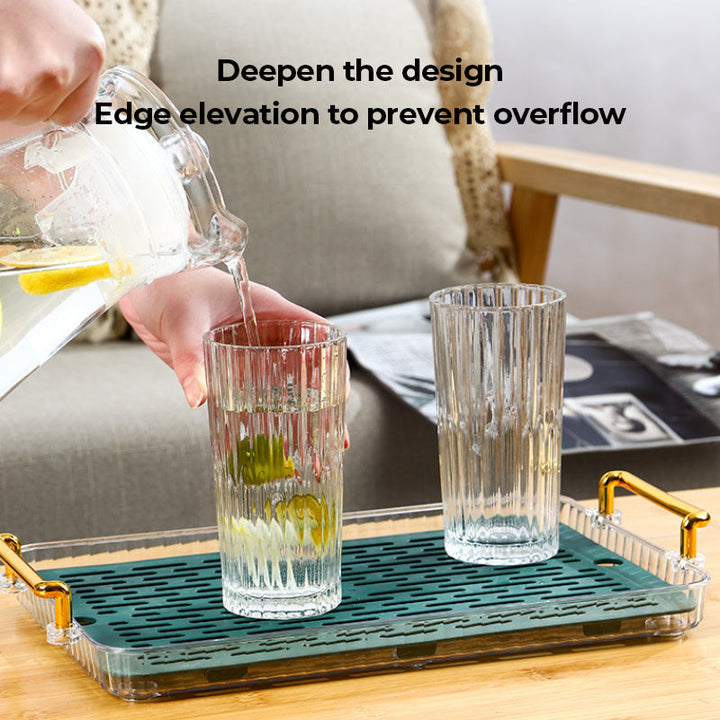 Light Luxury Draining Tea Tray | Stornfield