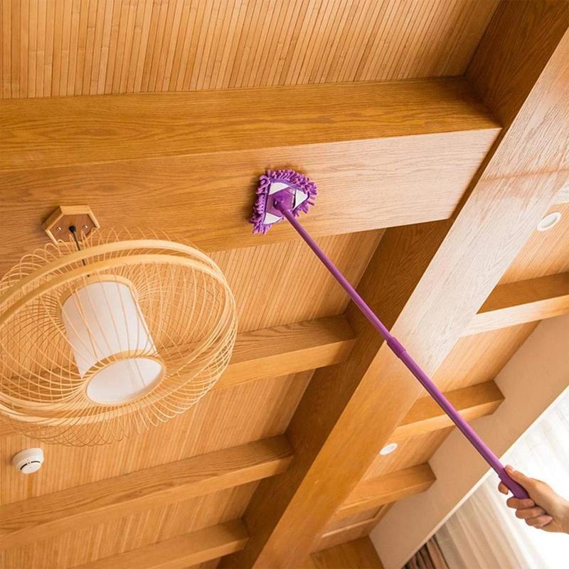 Adjustable Rotating Triangular Cleaning Mop | Stornfield