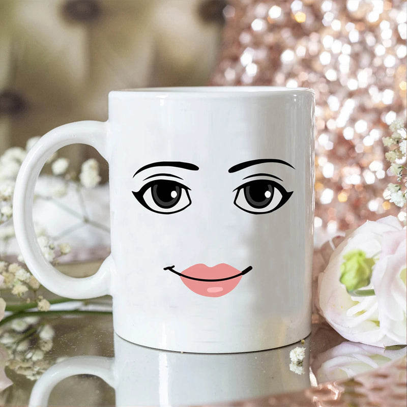 Emoji printed ceramic mug | Stornfield