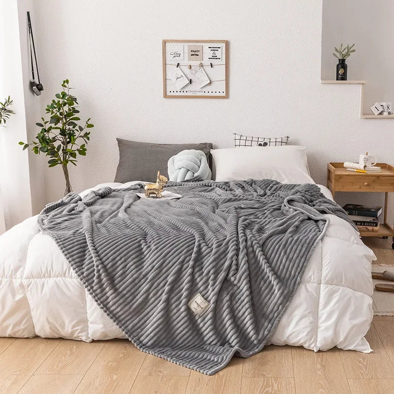 Stornfield | Épais Couverture en Flanelle d'Automne - WarmHaven
