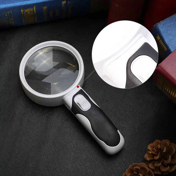 Stornfield | 20X optical magnifying glass with LED light