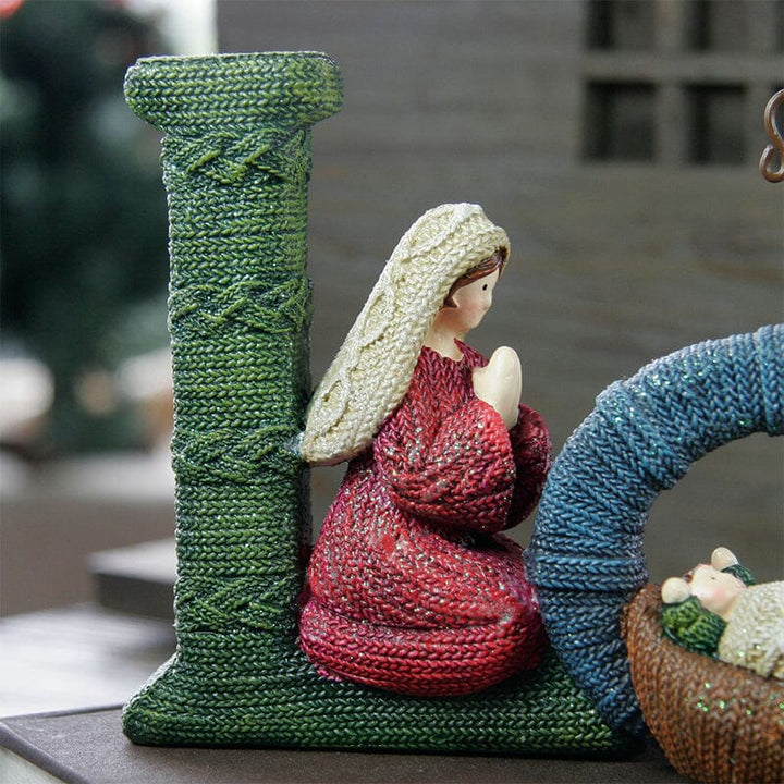 Handcrafts Family Nativity Statue | Stornfield
