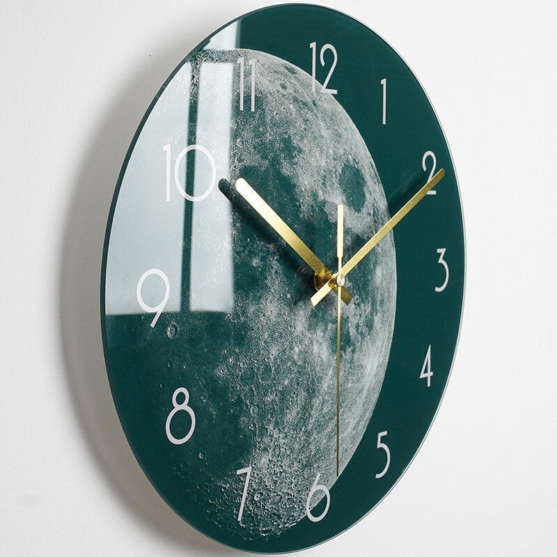 Artistic Glass Wall Clock – Modern, Elegant, and Functional | Stornfield