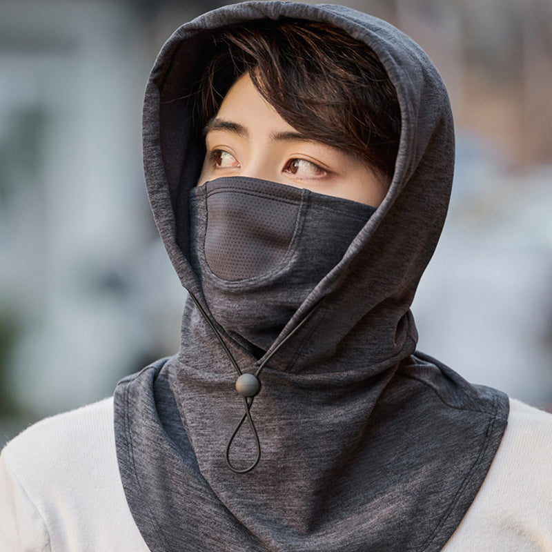 Hooded Face Mask with Neck Warmer for Cycling | Stornfield
