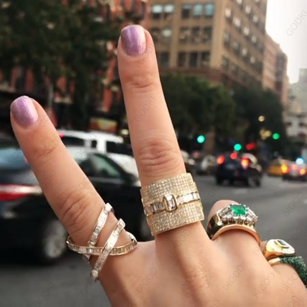 Stornfield | Monaco Design Luxury Statement Stackable Ring For Women