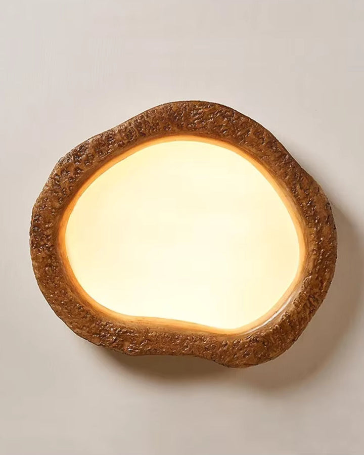 Stornfield | Minimalist Wooden Lamp in Japandi Style with Glow Effect