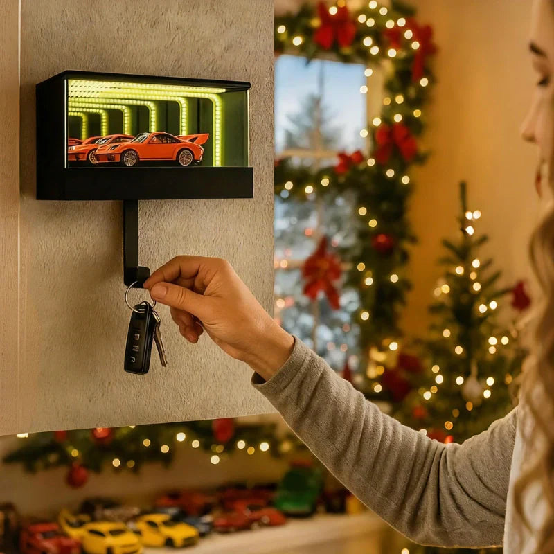 Infinity Mirror Car Key Hanger Light | Stornfield