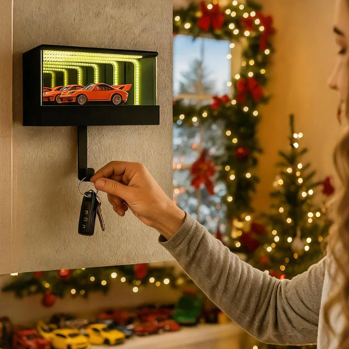 Infinity Mirror Car Key Hanger Light | Stornfield