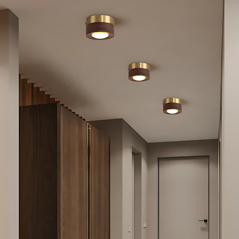 Stornfield | UniqueGlow | Nordic Wooden Ceiling Light