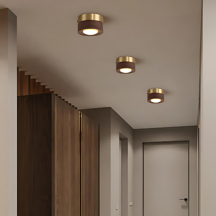 Stornfield | UniqueGlow | Nordic Wooden Ceiling Light