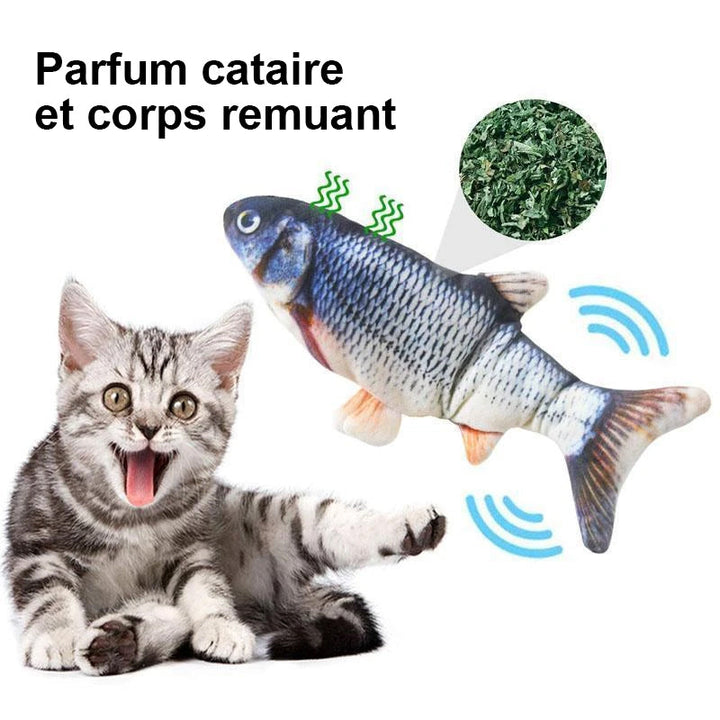 USB Rechargeable Simulated Flopping Fish Cat Toy | Stornfield