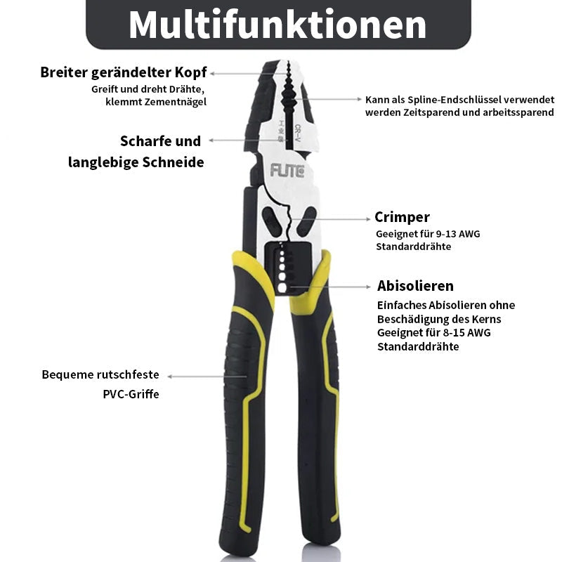 4-in-1 Lineman Pliers | Stornfield