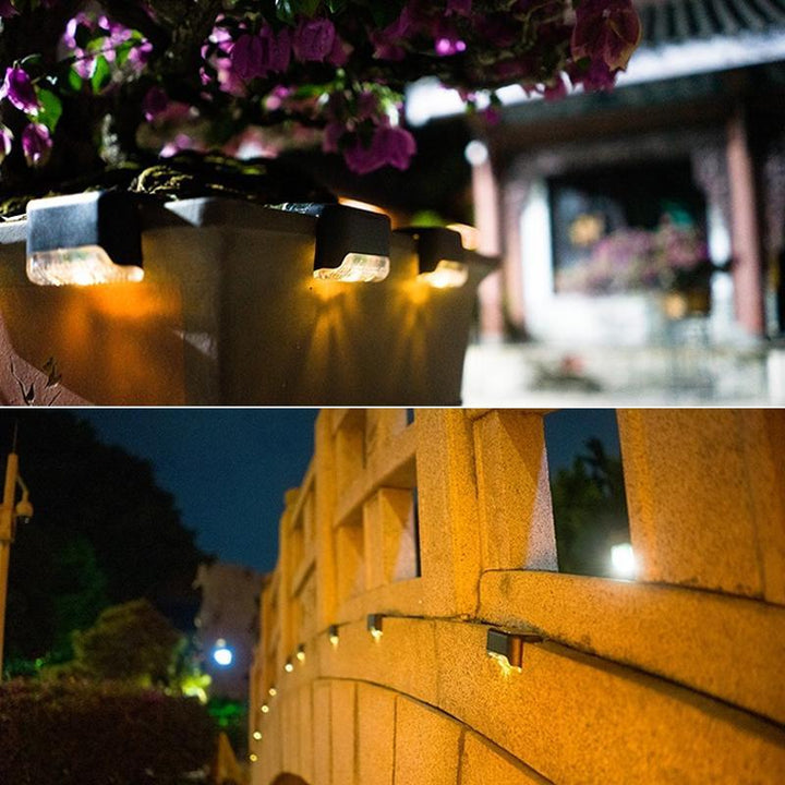 Stornfield | Outdoor Waterproof Solar Stair Lights (4-Pack)