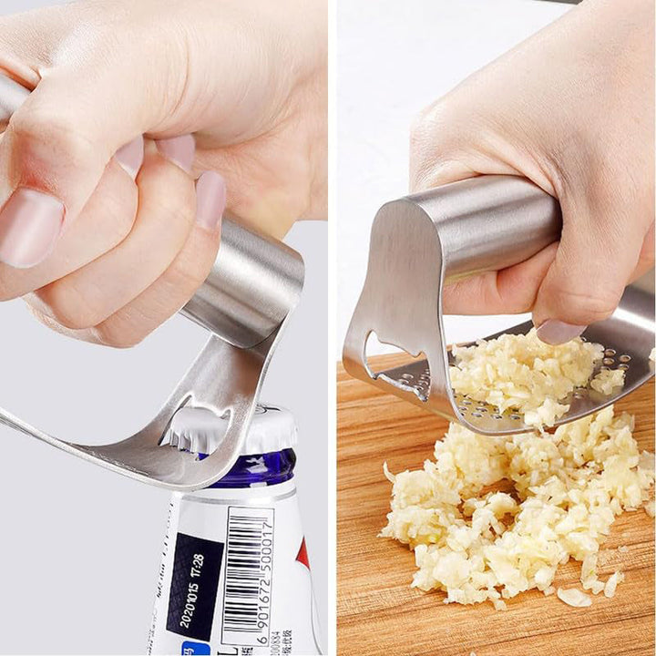 New garlic press made of stainless steel | Stornfield
