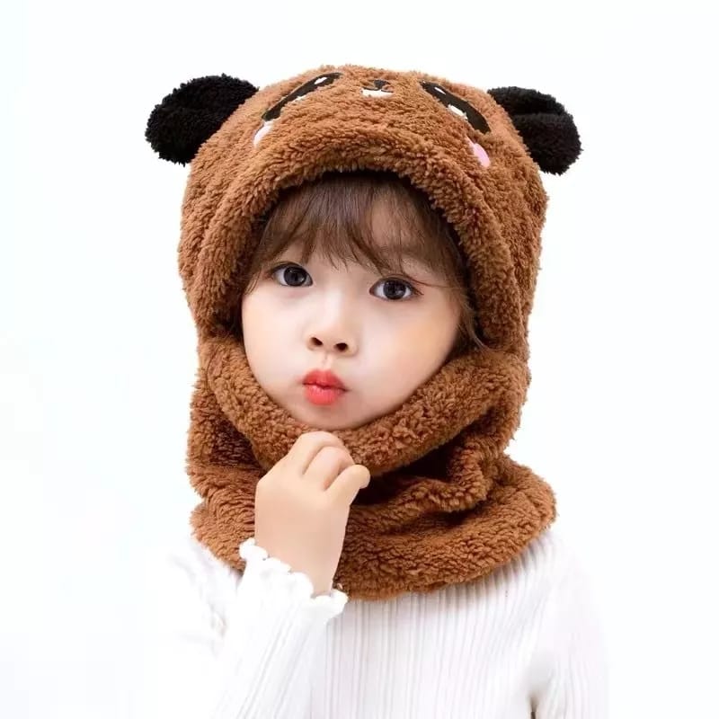 Baby Head Cover Warm Neck Collar Kids Beanies Sets Stornfield