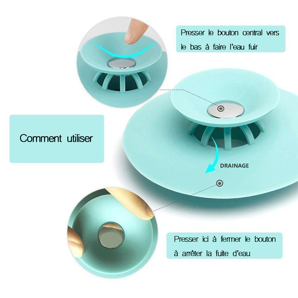 Bathtub and Shower Bond, With Hair Catcher Function | Stornfield