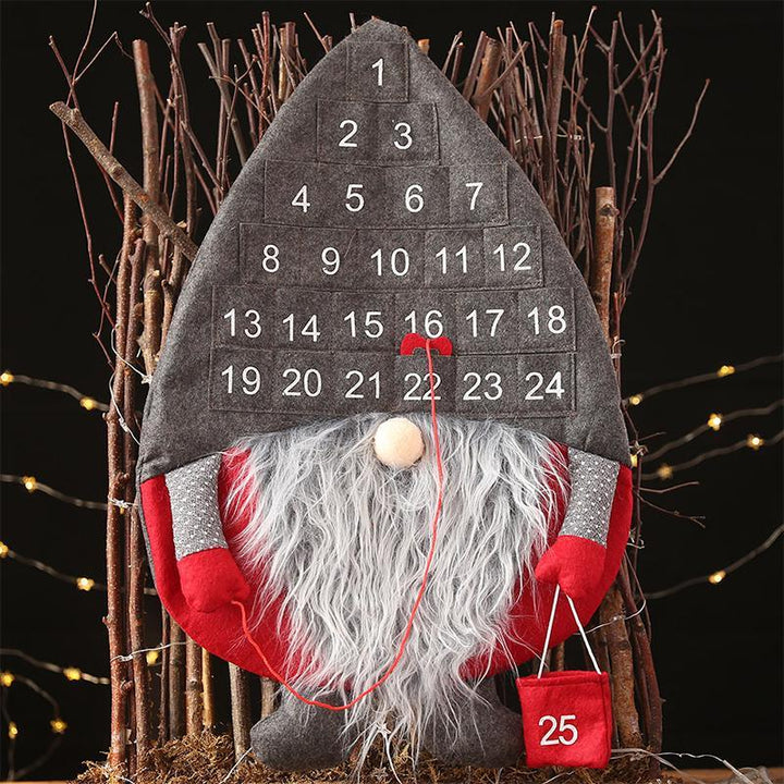 Countdown To Christmas Santa Pendant Advent Calendar | Stornfield