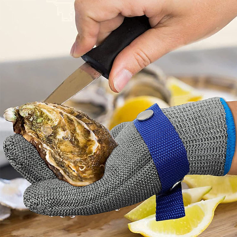 Stornfield | Stainless Steel Mesh Metal Protective Gloves for Laboratory