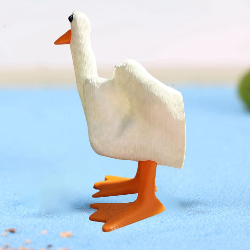 Middle Finger Duck Resin Ornament | Stornfield