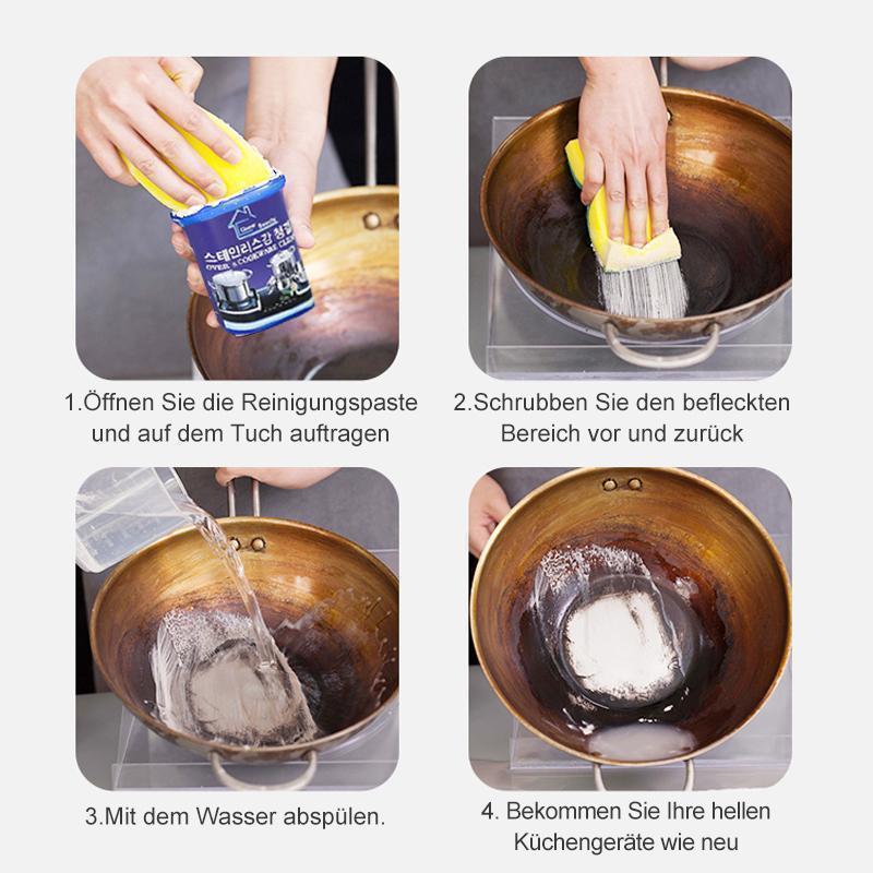 Organic cleaning paste, removes stubborn dirt 500g | Stornfield