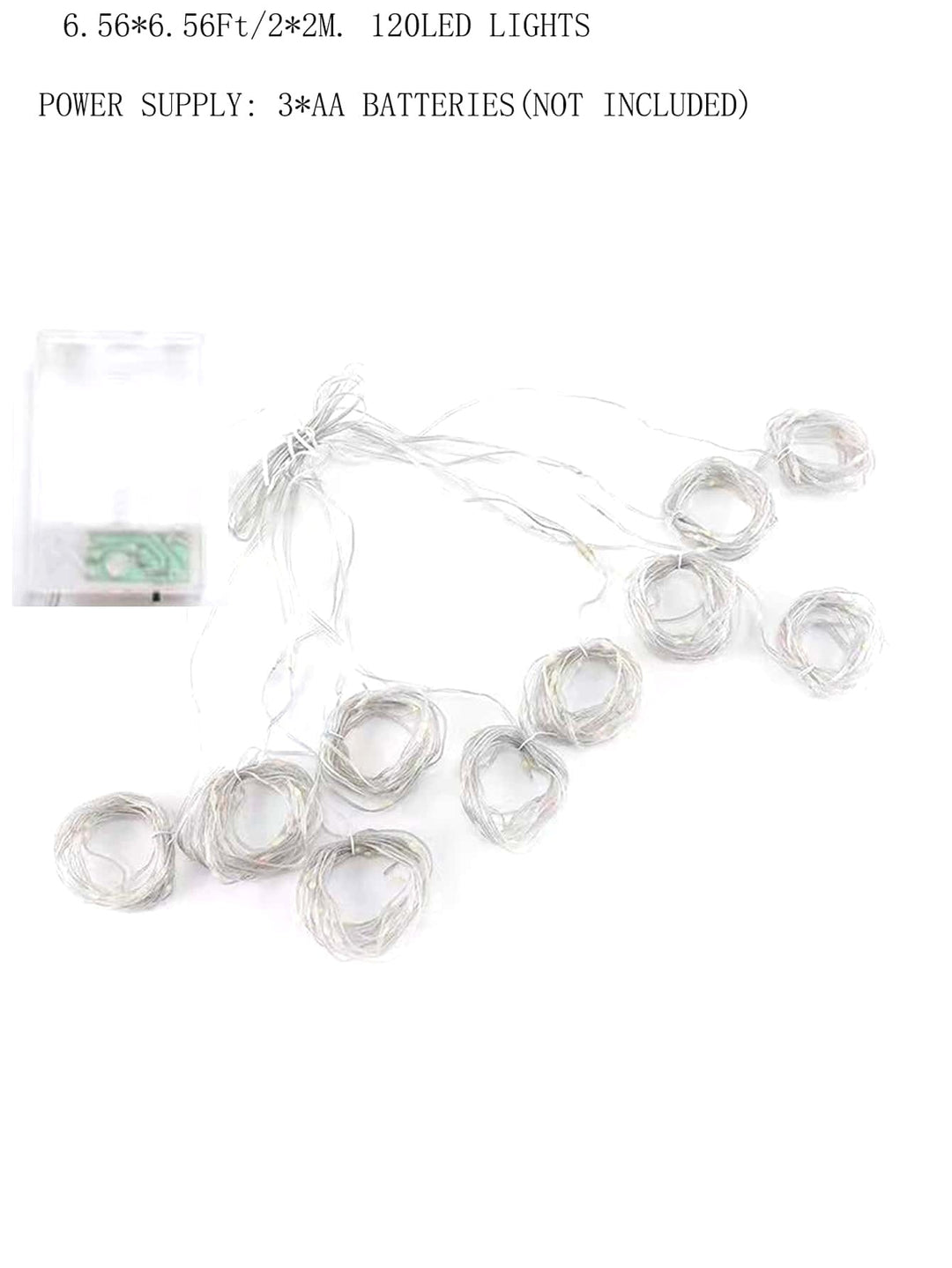 Stornfield | 120 LED 2 x 2M String Lights - New Lighting