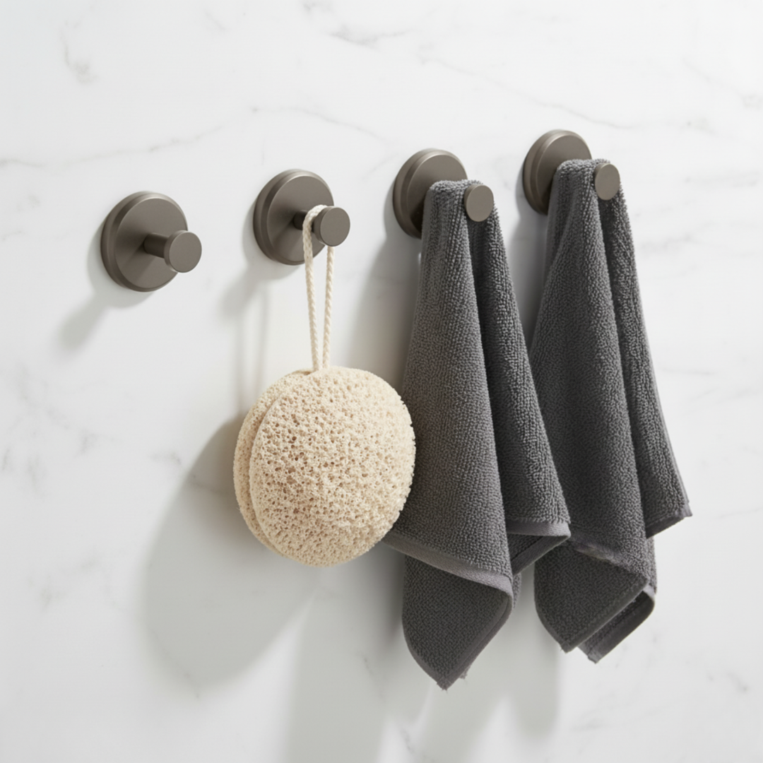 Suction Cup Hooks Without Drilling 2-Piece Set | Stornfield