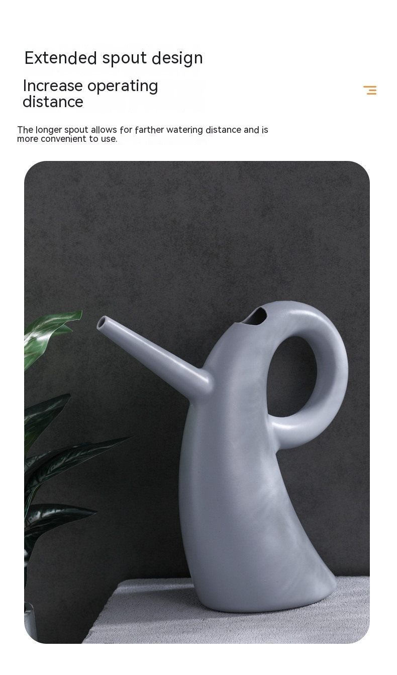 Stornfield | Watering can with extended spout – Elegant design for precise watering